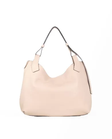 Loristella Borsa a Spalla in Pelle Mary Beige