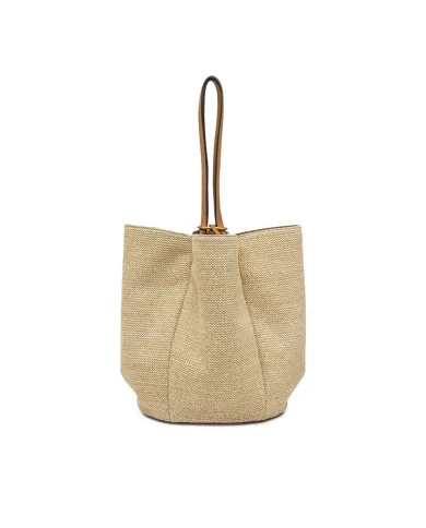 Gianni Chiarini Borsa Secchiello Gianni Chiarini Lily in in paglia e pelle Beige/Cuoio