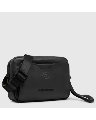 Piquadro Pochette in pelle Ael Nero