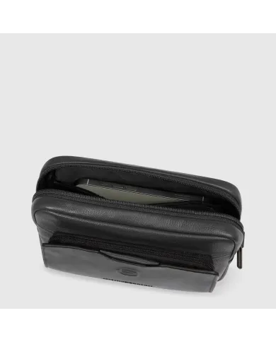 Piquadro Pochette in pelle Ael Nero