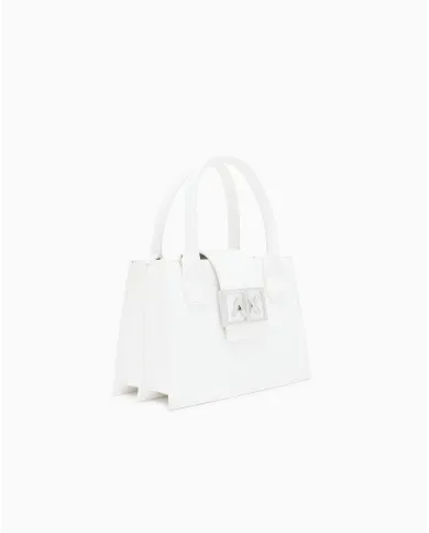 Armani Exchange Borsa a mano piccola Bianco