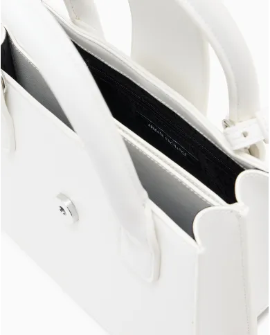 Armani Exchange Borsa a mano piccola Bianco