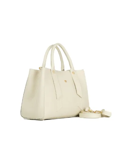 Caleidos Borsa a mano in pelle Beige
