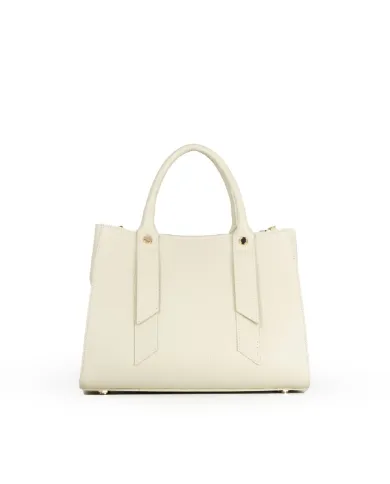 Caleidos Borsa a mano in pelle Beige