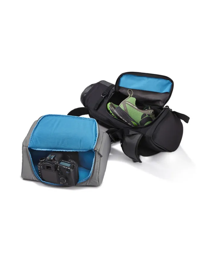 Thule Zaino in nylon con custodia removibile per fotocamera, Thule "Perspektiv". Nero