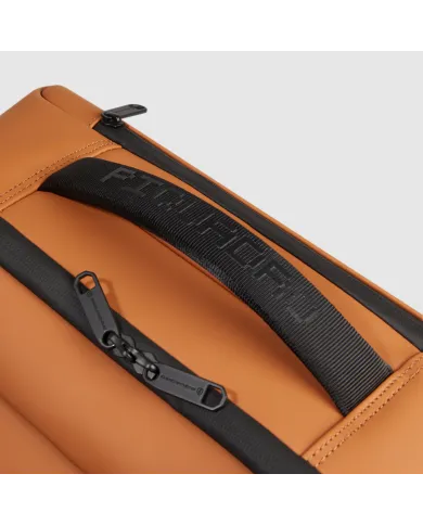 Piquadro Trolley bagaglio a mano 4 ruote Corner Arancio