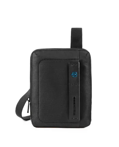 Piquadro Borsa uomo piccola in tessuto P16 Nero