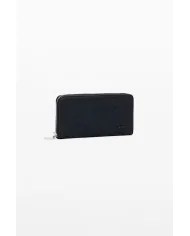 Desigual Portafoglio donna con zip Nero
