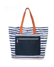 La Martina Shopping bag "Capri" La Martina "Mediterraneum" Blu/Multicolor