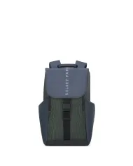 Delsey Zaino Antifurto Impermeabile Securflap Porta PC 15.6" Verde
