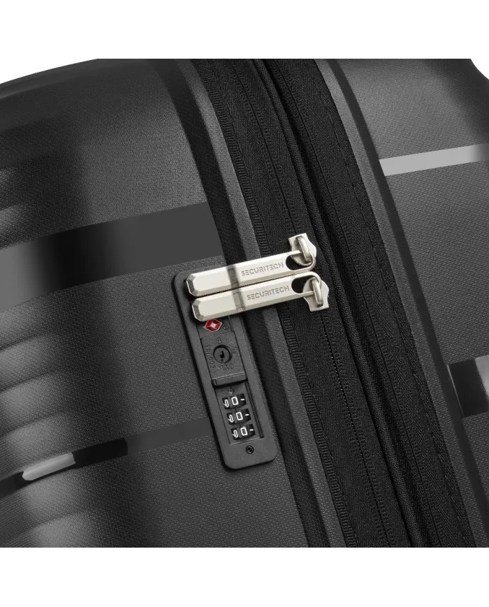 Delsey Trolley grande Dune Securitech by Delsey Nero