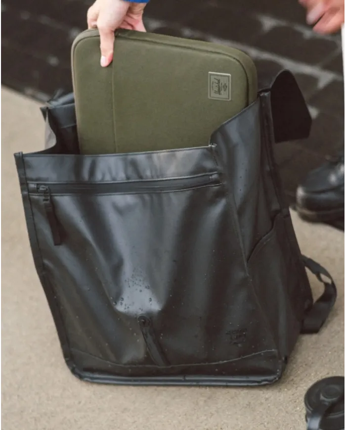 Herschel Zaino City Monocinghia Impermeabile Verde