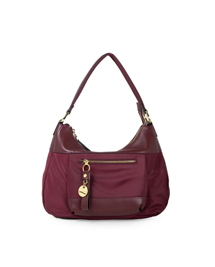 Nannini Borsa leggera Liberty Bordeaux