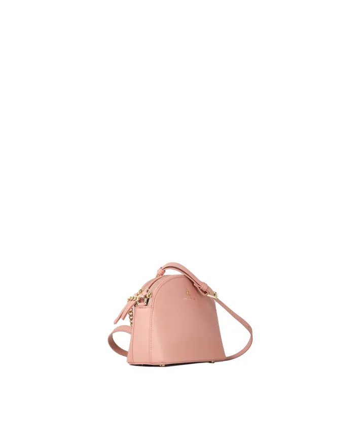 Atelier du Sac Borsa Bandoliera piccola Cleo con 3 Scomparti Cipria