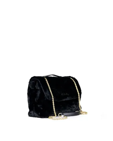 Atelier du Sac Borsa eco pelliccia Grace St. Moritz Nero