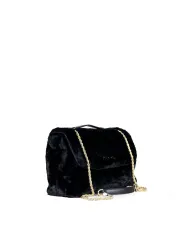 Atelier du Sac Borsa eco pelliccia Grace St. Moritz Nero