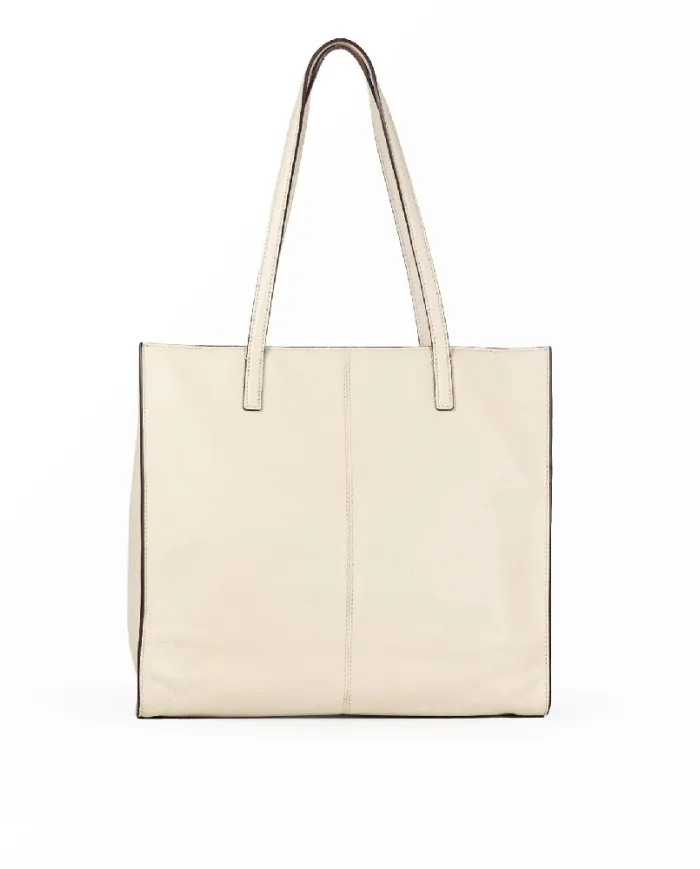 Nannini Shopping bag pelle Carla-L Beige