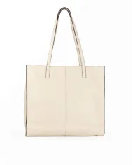 Nannini Shopping bag pelle Carla-L Beige