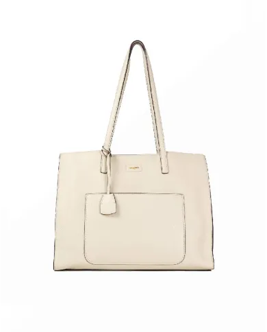 Nannini Shopping bag pelle Helga-M Beige