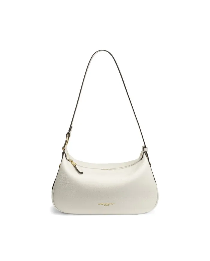 Nannini Borsa piccola in pelle Keira Bianco