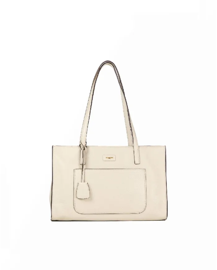 Nannini Shopping bag pelle Carla-L Beige