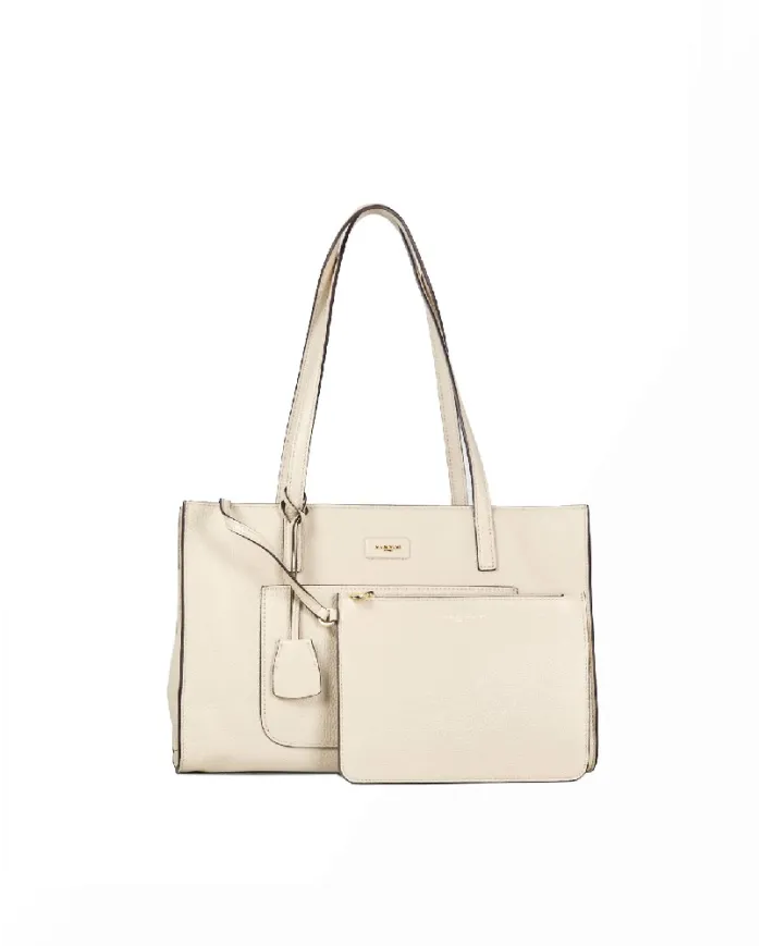 Nannini Shopping bag pelle Carla-L Beige