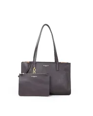 Nannini Shopping bag pelle Helga-M Testa moro
