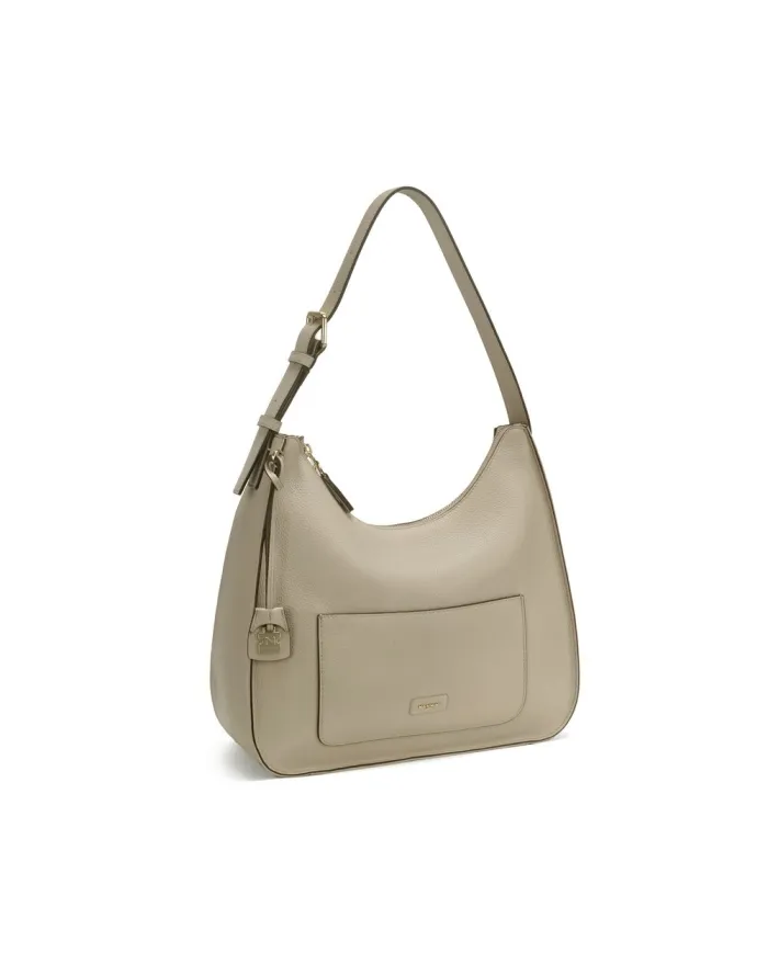Nannini Borsa a tracolla in pelle Carla Beige