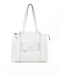 Nannini Borsa grande pelle Febe Bianco