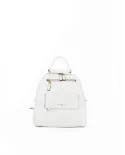 Nannini Zaino donna in pelle Febe Bianco