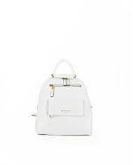 Nannini Zaino donna in pelle Febe Bianco