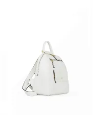 Nannini Zaino donna in pelle Febe Bianco