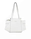 Nannini Borsa in pelle Febe Bianco
