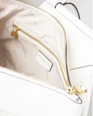 Nannini Borsa in pelle Febe Bianco