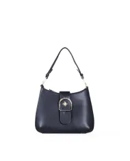 Atelier du Sac Borsa Erika Loyal - Tracolla Piccola con Maxi Fibbia Nero