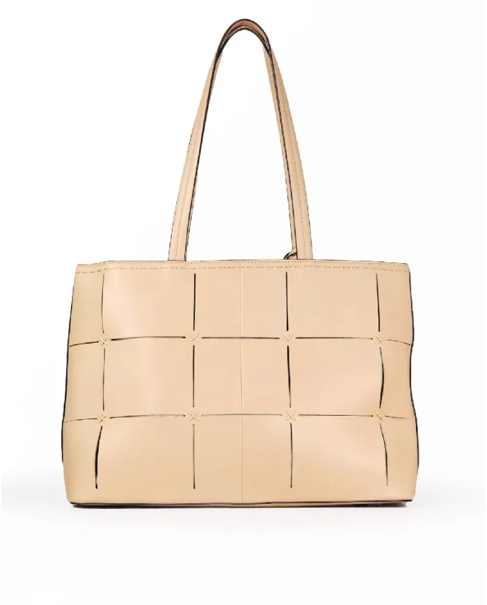 Nannini Borsa pelle Dania Beige