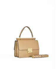 Nannini Borsa a mano in pelle Amira Cammello