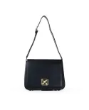 Atelier du Sac Borsa Dalya Darling - Tracolla Piccola con Accessorio Fiore Nero