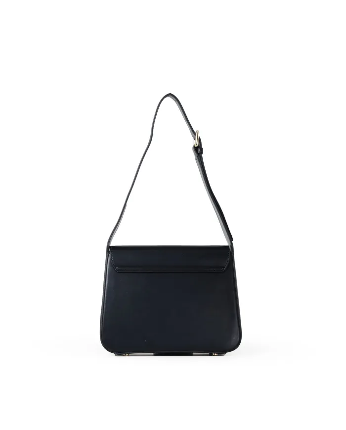 Atelier du Sac Borsa Dalya Darling - Tracolla Piccola con Accessorio Fiore Nero