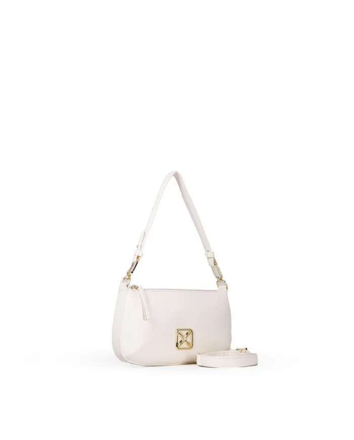Atelier du Sac Borsa piccola Petite Erika Darling con Accessorio Fiore Bianco