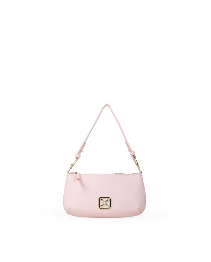 Atelier du Sac Borsa piccola Petite Erika Darling con Accessorio Fiore Cipria
