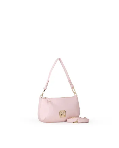 Atelier du Sac Borsa piccola Petite Erika Darling con Accessorio Fiore Cipria