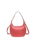 Nannini Borsa grande in pelle Filippa Rosso Geranio