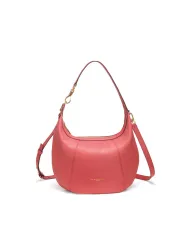 Nannini Borsa grande in pelle Filippa Rosso Geranio