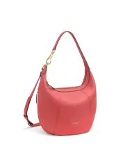 Nannini Borsa grande in pelle Filippa Rosso Geranio