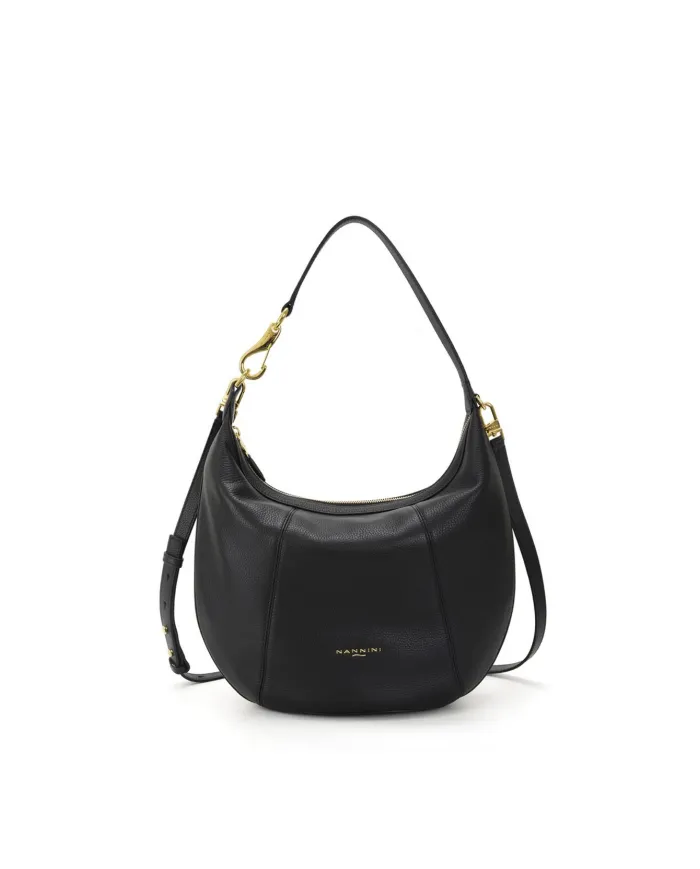 Nannini Borsa grande in pelle Filippa Nero