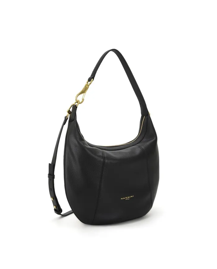 Nannini Borsa grande in pelle Filippa Nero