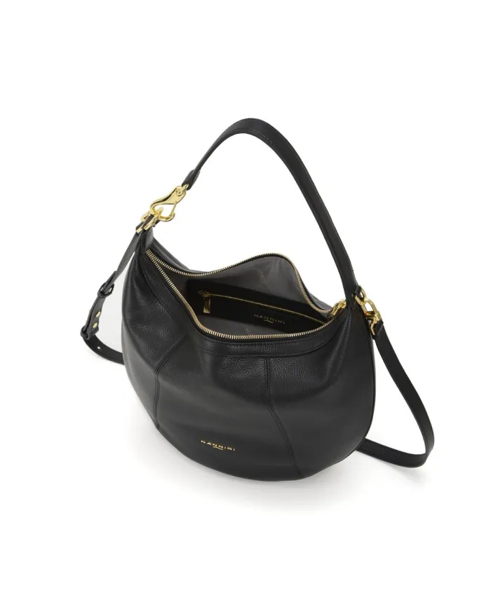 Nannini Borsa grande in pelle Filippa Nero