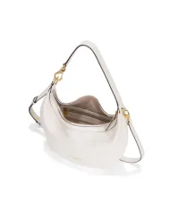 Nannini Borsa grande in pelle Filippa Bianco