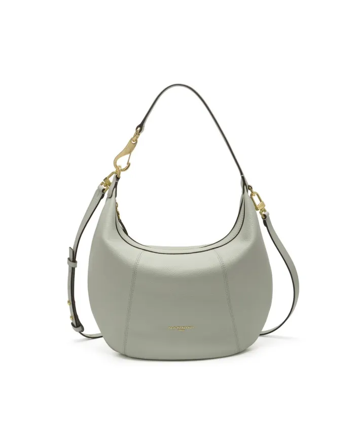 Nannini Borsa grande in pelle Filippa Verde chiaro